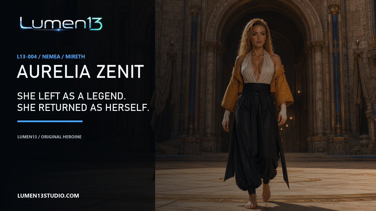 Aurelia Zenit returning to the Golden Lion Arena in Mireth
